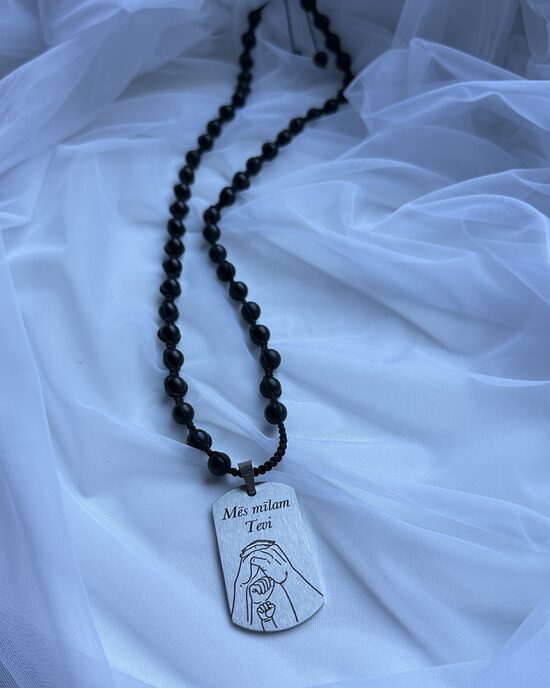 Kaklarota ar gravējumu Image 3